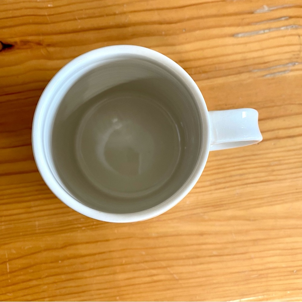 Anthropologie Monogram Letter E Coffee Mug Starla Halfmann Petal Palette Cup - Picture 9 of 9